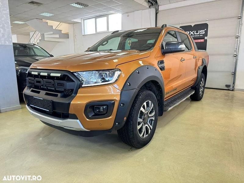 Culoareportocaliu Utilizat 2021 Ford Ranger Wildtrack Pickup | 26.499 EUR (Super Preț) - Imagine 1/4