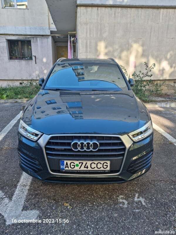 Verde Utilizat 2018 Audi Q3 S-Line SUV | 25.000 EUR (Puțin scump) - Imagine 1/4