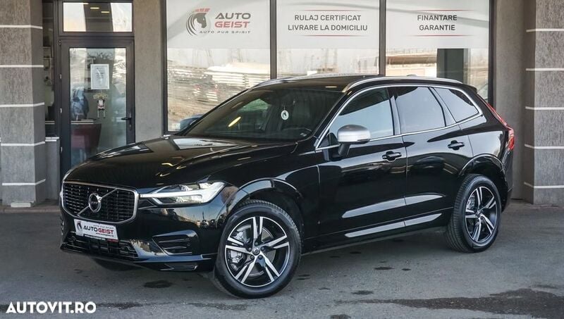 Negru Utilizat 2019 Volvo XC60 R-Design SUV | 28.990 EUR (Puțin scump) - Imagine 1/4