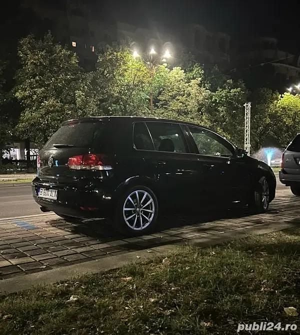 Second-hand VW Golf VI 122 CP (89 kW) 2011 Negru Hatchback