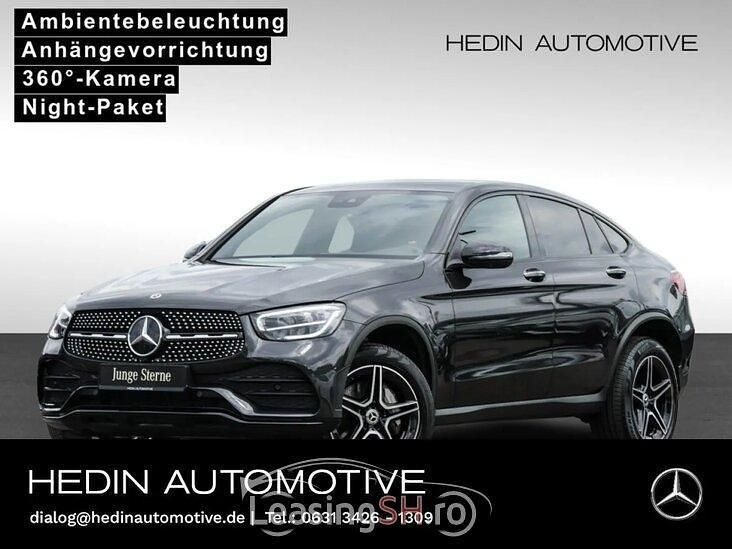 Gri Utilizat 2021 Mercedes GLC300 AMG Coupe | 52.960 EUR (Preț bun) - Imagine 1/4