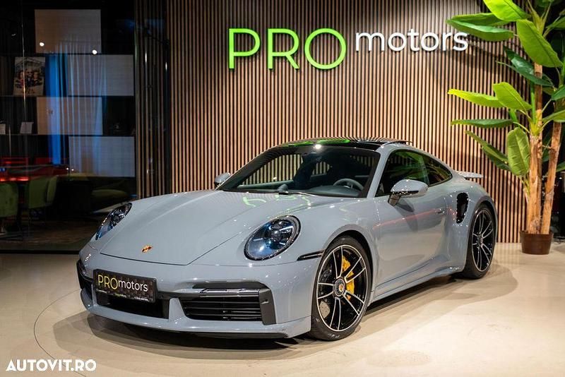 Gri Utilizat 2023 Porsche 911 Turbo S Coupe | 228.782 EUR - Imagine 1/4