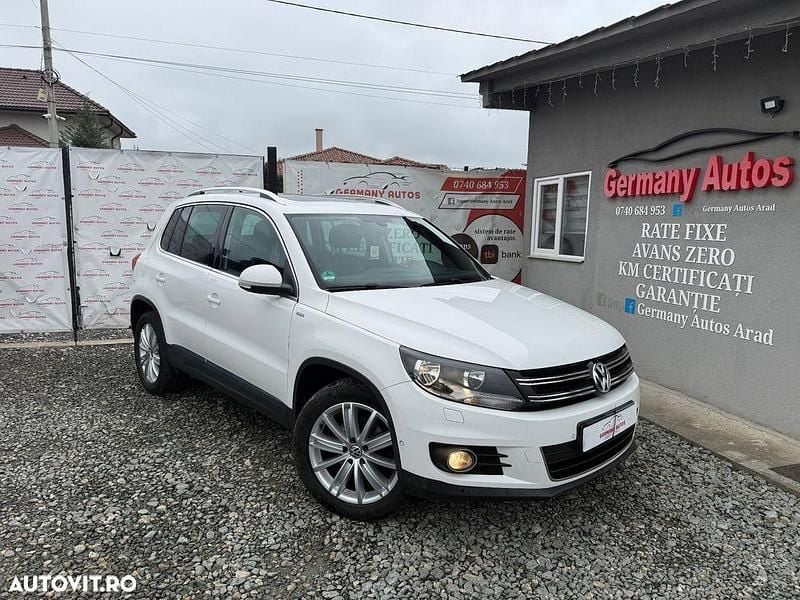 Culoarealb Utilizat 2014 VW Tiguan Life SUV | 12.000 EUR (Preț OK) - Imagine 1/4