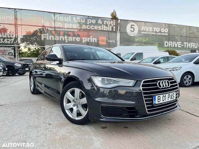 Culoarenegru Utilizat 2016 Audi A6 Sport Berlinǎ | 14.499 EUR (Preț bun) - Imagine 1/4