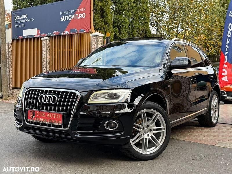 Culoarenegru Utilizat 2013 Audi Q5 S-Line SUV | 14.990 EUR (Puțin scump) - Imagine 1/4