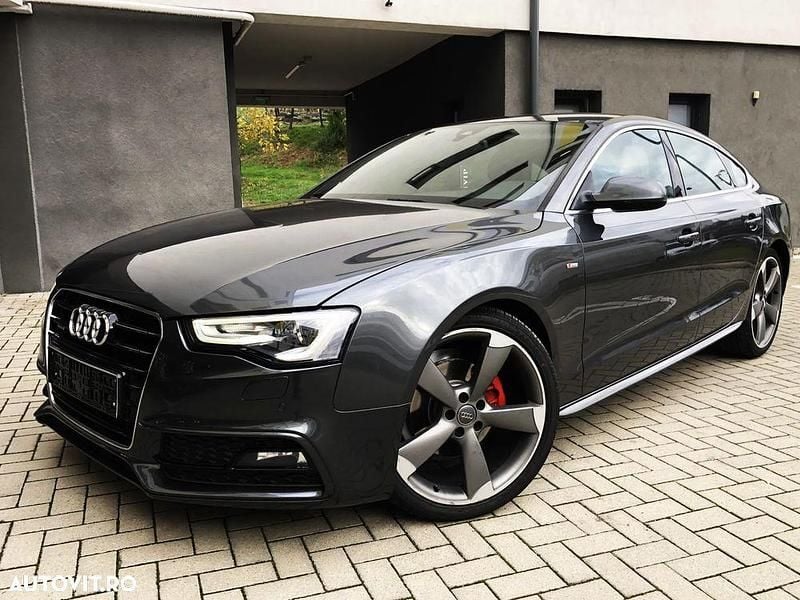 Culoaregri Utilizat 2014 Audi A5 Sportback Design Berlinǎ | 13.199 EUR (Preț OK) - Imagine 1/4