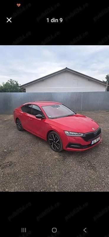 Second-hand Skoda Octavia SportLine 150 CP (110 kW) 2021 Rosu Berlinǎ