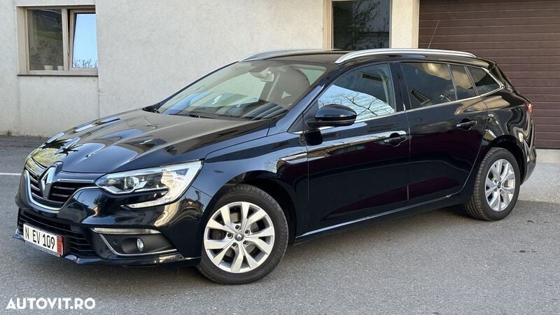 Negru Utilizat 2019 Renault Mégane GrandTour LIMITED Break | 9.290 EUR (Preț OK) - Imagine 1/4