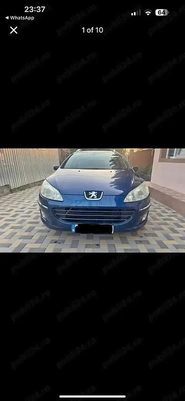 Albastru Utilizat 2006 Peugeot 407 Break | 2.300 EUR (Preț OK) - Imagine 1/4