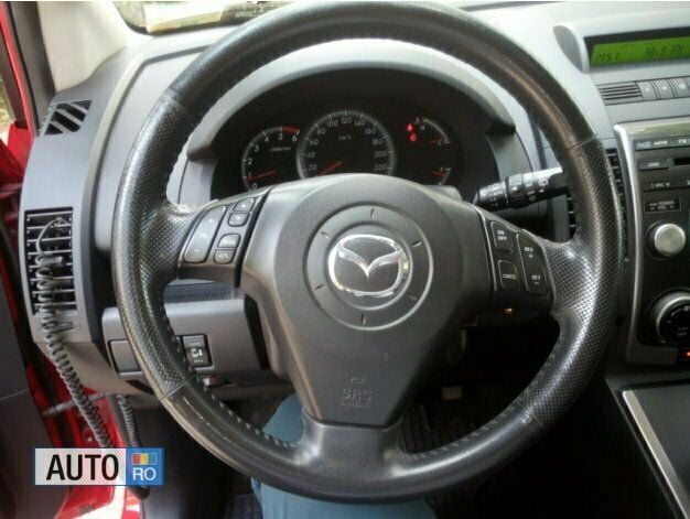 Second-hand Mazda 5 143 CP (105 kW) 2008 Rosu Monovolum