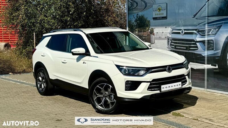 Alb Nouă 2024 Ssangyong Korando SUV | 26.389 EUR (Preț OK) - Imagine 1/4