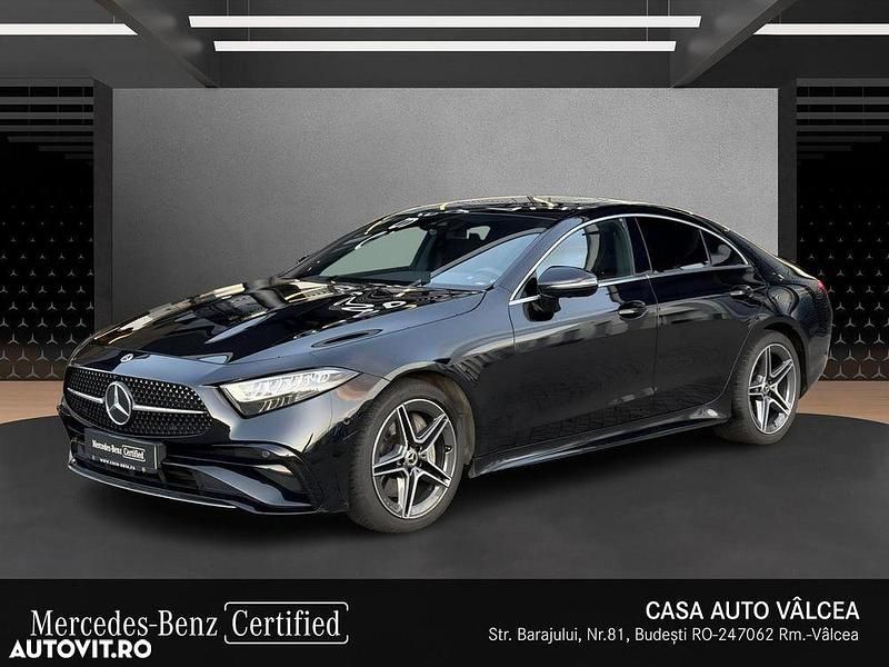 Culoarenegru Utilizat 2022 Mercedes CLS300 Coupe | 51.909 EUR - Imagine 1/4