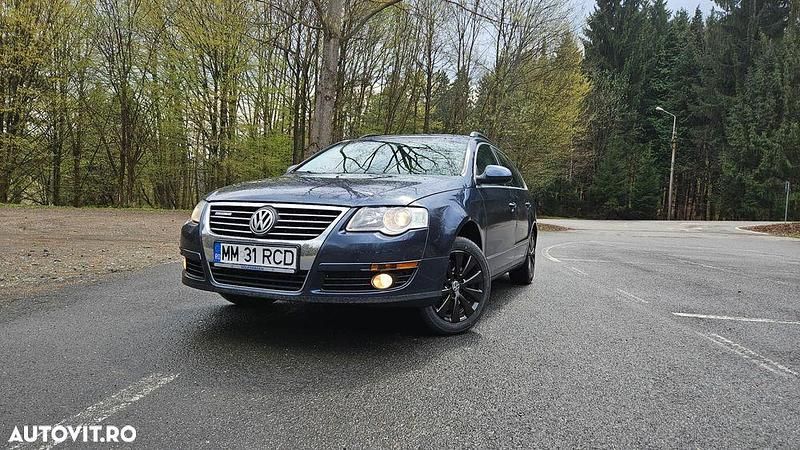 Culoarealbastru Utilizat 2008 VW Passat Break | 2.650 EUR (Preț bun) - Imagine 1/4