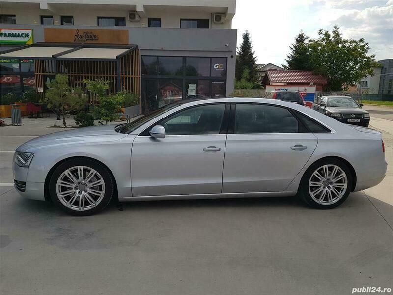 Second-hand Audi A8 Design 372 CP (273 kW) 2011 Argintiu Berlinǎ