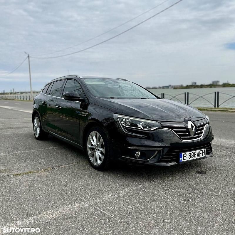 Culoarenegru Utilizat 2019 Renault Mégane GrandTour Break | 9.990 EUR (Preț OK) - Imagine 1/4