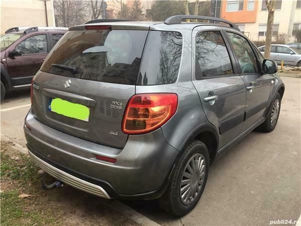 Second-hand Suzuki SX4 130 CP (95 kW) 2008 Gri Hatchback