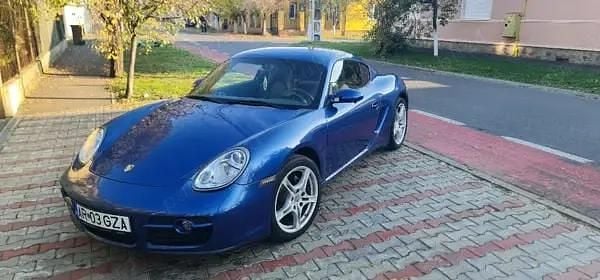 Second-hand Porsche Cayman 176 CP (129 kW) 2008 Albastru Coupe