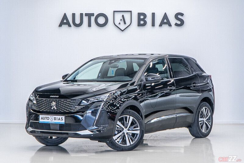Negru Utilizat 2022 Peugeot 3008 Allure SUV | 20.449 EUR (Preț OK) - Imagine 1/4