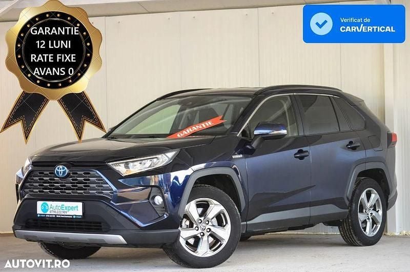 Culoarealbastru Second-hand 2021 Toyota RAV4 Hybrid SUV | 23.480 EUR (Super Preț) - Imagine 1/4