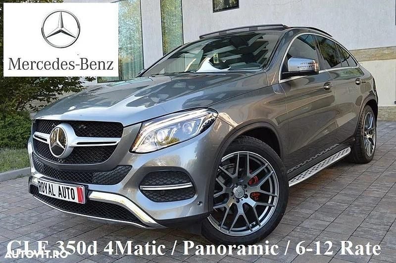 Second-hand Mercedes GLE350 258 CP (189 kW) 2017 Culoaregri Coupe