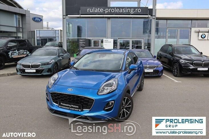 Albastru Utilizat 2020 Ford Puma Gen-E SUV | 13.500 EUR - Imagine 1/4