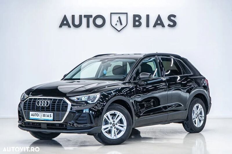 Negru Utilizat 2022 Audi Q3 Advanced SUV | 19.990 EUR (Super Preț) - Imagine 1/4