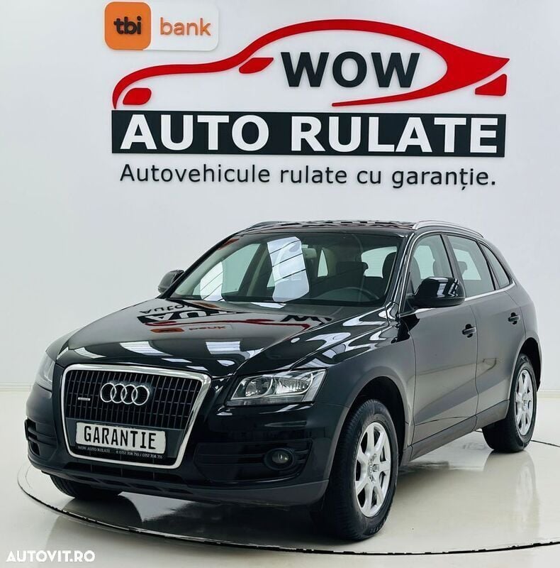 Negru Utilizat 2009 Audi Q5 SUV | 9.990 EUR (Preț OK) - Imagine 1/4