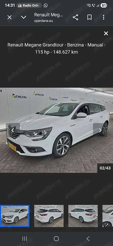 Second-hand Renault Mégane IV Bose Edition 116 CP (85 kW) 2019 Break