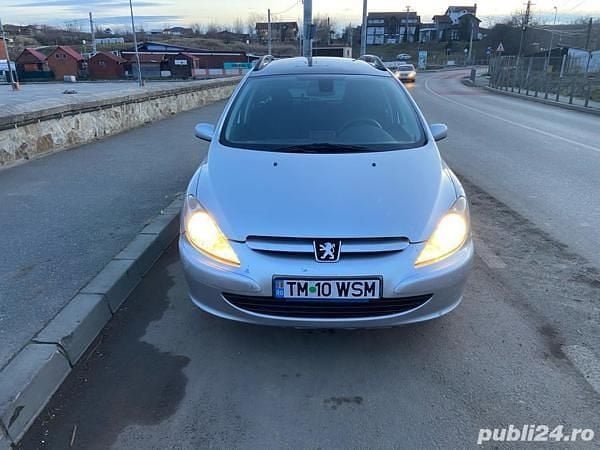 Argintiu Second-hand 2003 Peugeot 307 Break | 2.250 EUR (Puțin scump) - Imagine 1/4