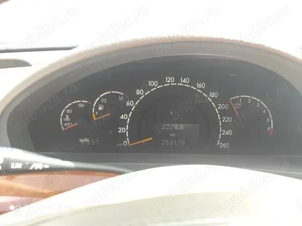 Negru Utilizat 2000 Mercedes S500 Berlinǎ | 2.500 EUR - Imagine 1/4