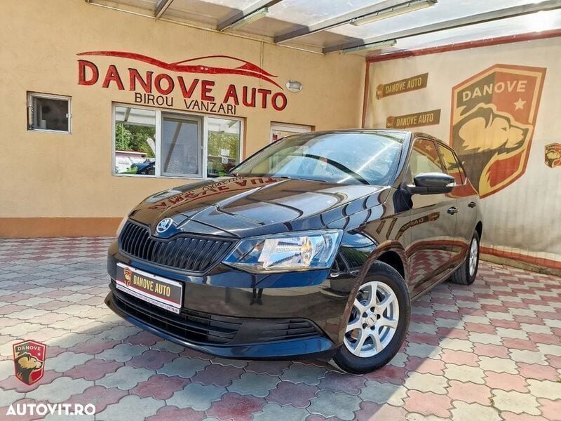 Negru Utilizat 2017 Skoda Fabia Ambition Hatchback | 7.999 EUR (Puțin scump) - Imagine 1/4