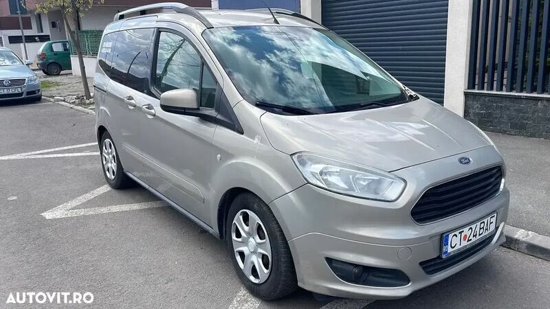 Gri Utilizat 2016 Ford Tourneo Courier Monovolum | 6.500 EUR - Imagine 1/4