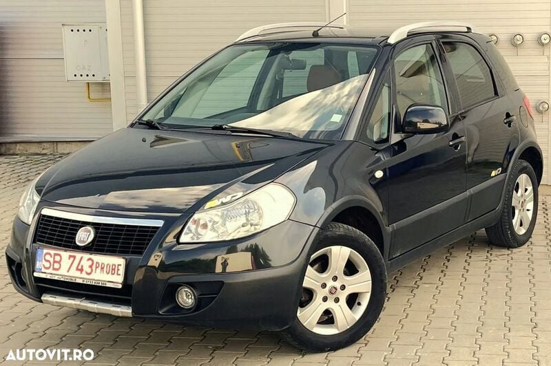 Negru Utilizat 2009 Fiat Sedici Dynamic SUV | 3.999 EUR - Imagine 1/4