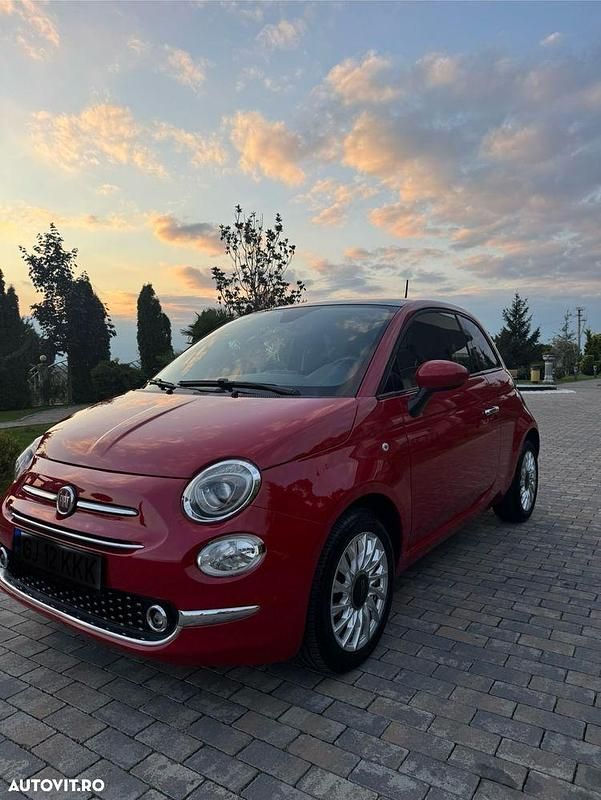 Culoarerosu Utilizat 2016 Fiat 500 | 8.300 EUR (Preț bun) - Imagine 1/4