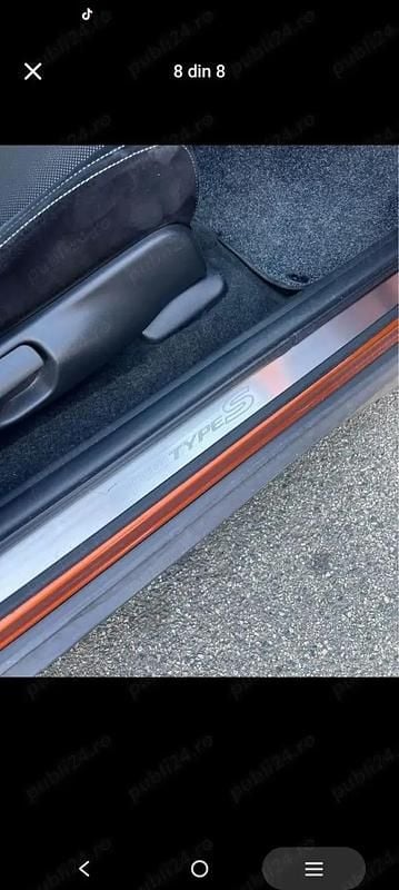 Portocaliu Utilizat 2009 Honda Civic Type S | 3.400 EUR - Imagine 1/4