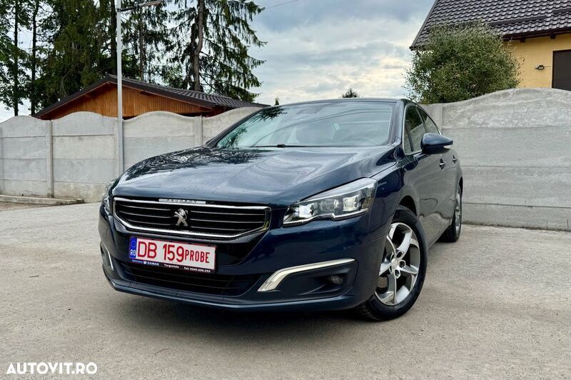 Albastru Utilizat 2015 Peugeot 508 Hatchback | 10.999 EUR (Preț OK) - Imagine 1/4