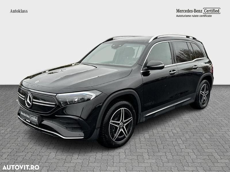 Negru Utilizat 2023 Mercedes EQB300 SUV | 38.720 EUR (Preț bun) - Imagine 1/4