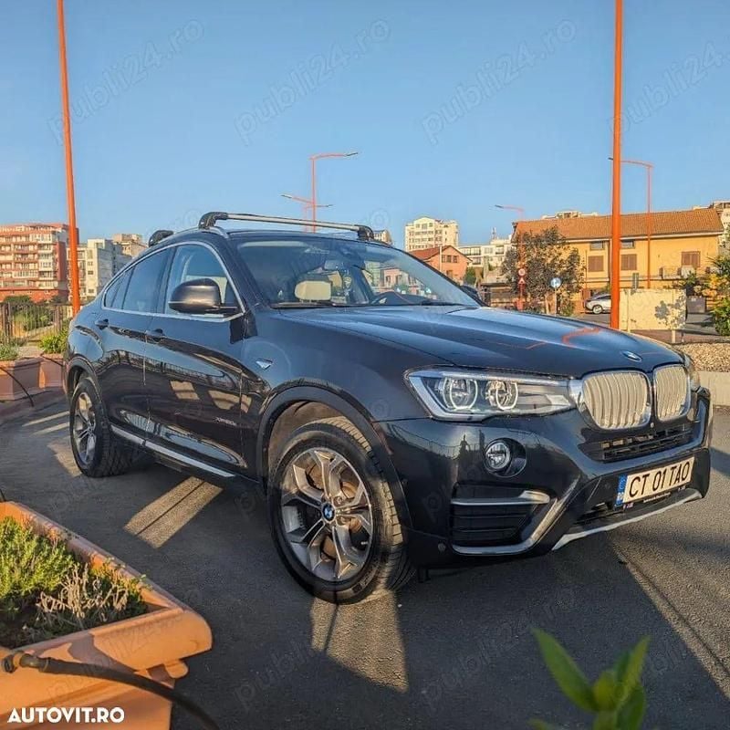 Culoarenegru Utilizat 2016 BMW X4 xLine SUV | 19.000 EUR (Super Preț) - Imagine 1/4