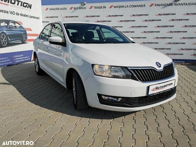 Culoarealb Utilizat 2018 Skoda Rapid Ambition Berlinǎ | 6.000 EUR (Preț bun) - Imagine 1/4