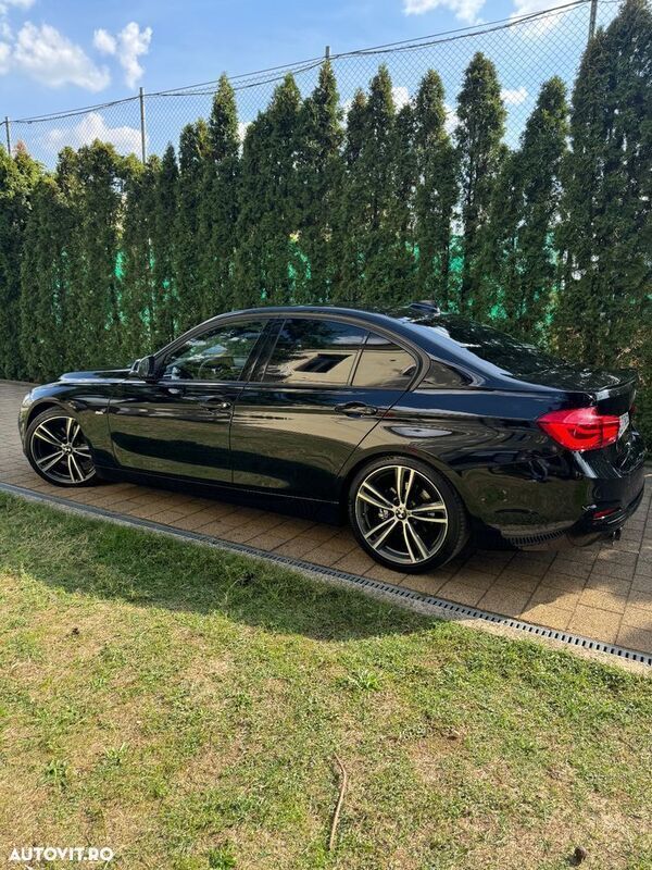 Negru Utilizat 2015 BMW 320 M Sport Berlinǎ | 15.900 EUR (Preț OK) - Imagine 1/4