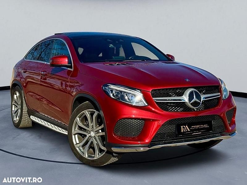 Culoarerosu Utilizat 2015 Mercedes GLE350 AMG line Coupe | 31.500 EUR (Preț OK) - Imagine 1/4