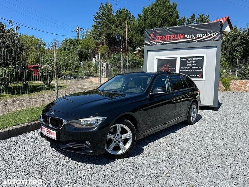 Negru Utilizat 2013 BMW 320 Sport Line Break | 8.950 EUR (Preț bun) - Imagine 1/4