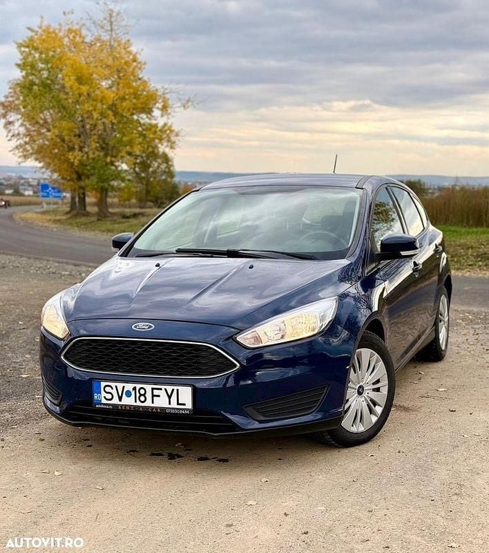 Culoarealbastru Utilizat 2018 Ford Focus Hatchback | 9.552 EUR (Preț OK) - Imagine 1/4