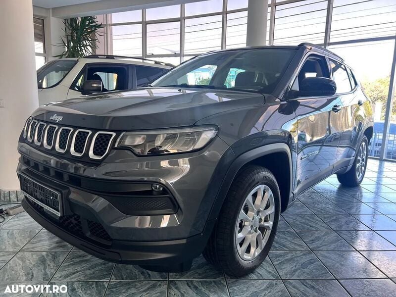 Gri Utilizat 2022 Jeep Compass SUV | 26.900 EUR - Imagine 1/4
