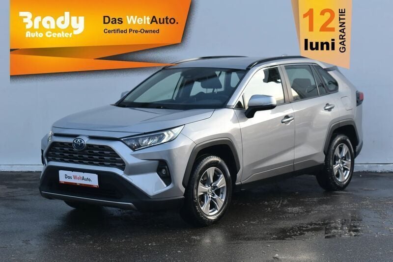 Gri Utilizat 2022 Toyota RAV4 Hybrid Active SUV | 29.990 EUR (Preț bun) - Imagine 1/4