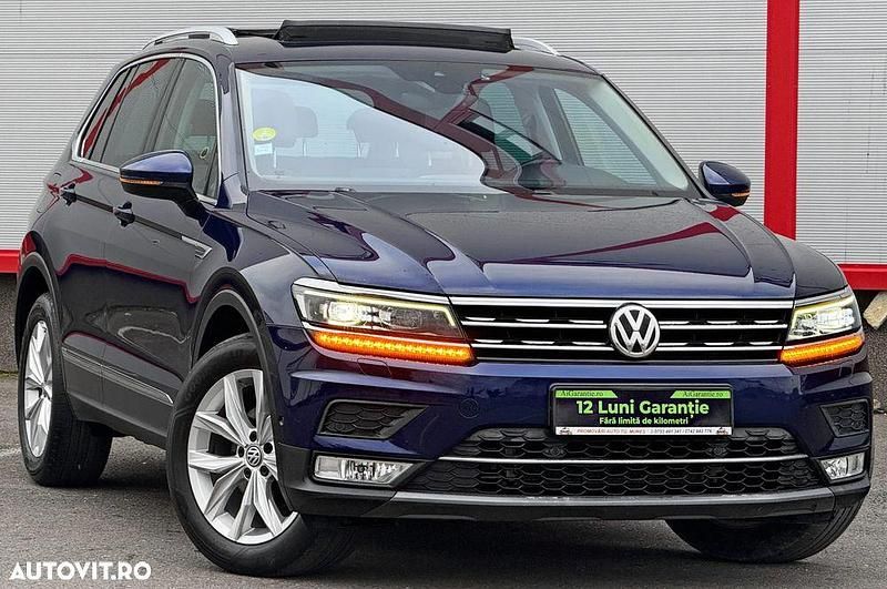 Culoarealbastru Utilizat 2017 VW Tiguan R-line SUV | 17.890 EUR (Preț OK) - Imagine 1/4