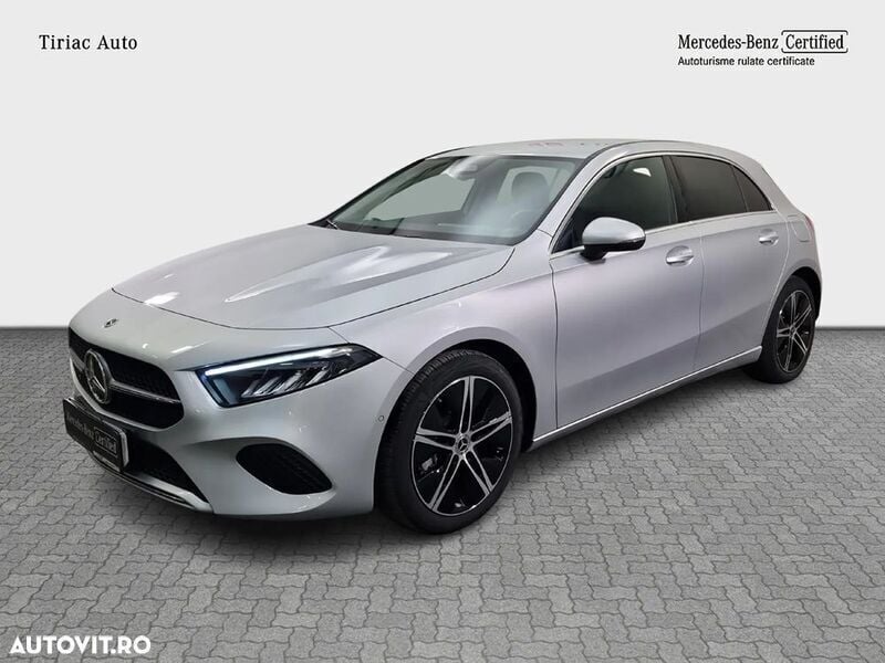 Gri Utilizat 2023 Mercedes A180 Advanced Hatchback | 30.900 EUR (Scump) - Imagine 1/3