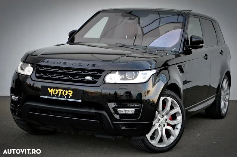 Negru Utilizat 2015 Land Rover Range Rover Sport HSE SUV | 17.990 EUR (Preț bun) - Imagine 1/4