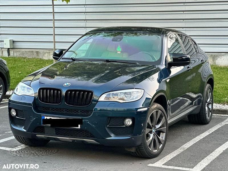 Second-hand BMW X6 Exclusive 306 CP (225 kW) 2014 Albastru SUV