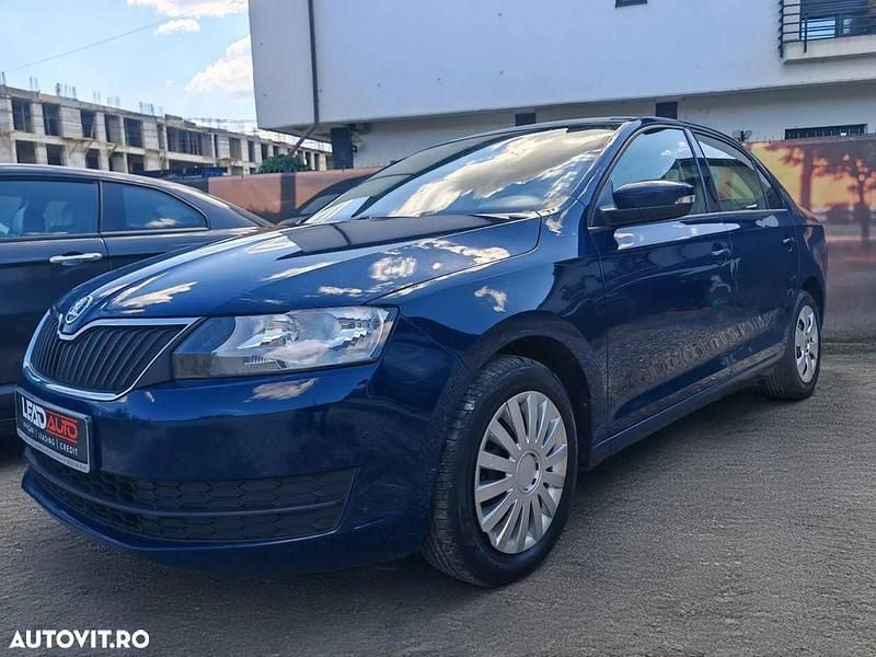 Culoarealbastru Second-hand 2016 Skoda Rapid Ambition Berlinǎ | 6.400 EUR (Preț OK) - Imagine 1/4